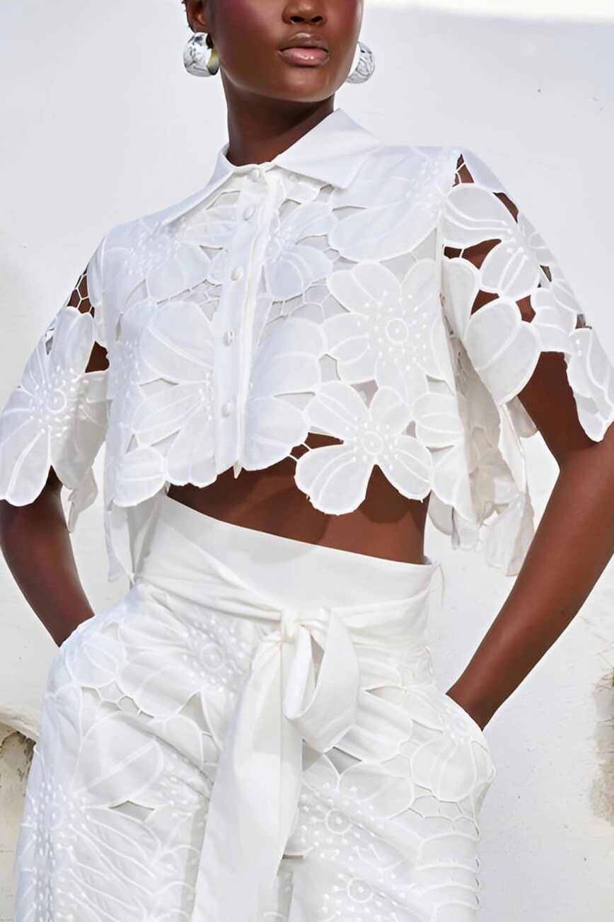 ALIA | Floral Lace Set