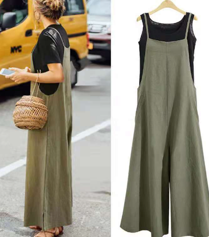 ALMA| Loose Jumpsuit