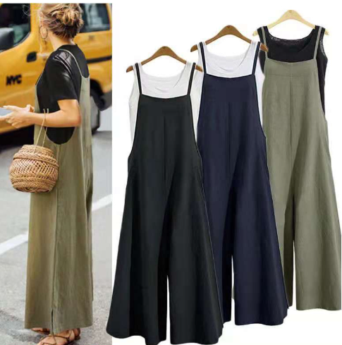 ALMA| Loose Jumpsuit