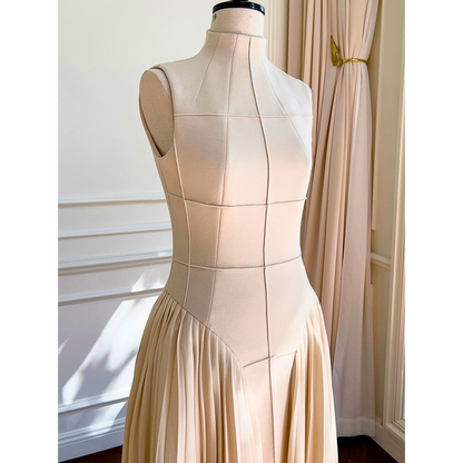 AVA | Midikleid mit Faltenrock