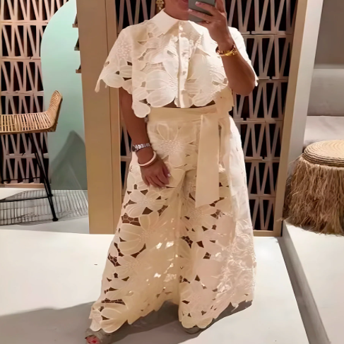 ALIA | Floral Lace Set