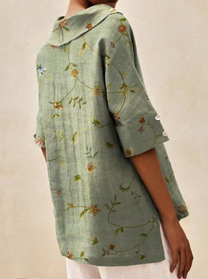 ANDREA | Stilvolles V-Ausschnitt-Top