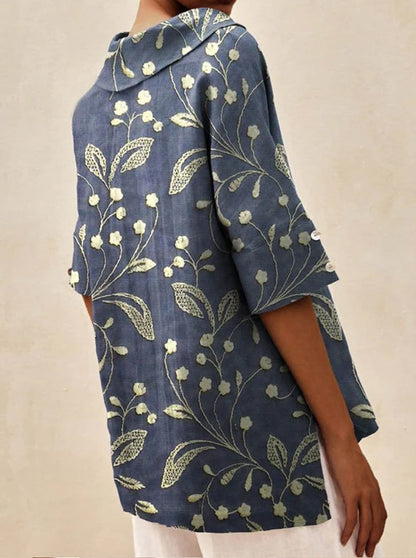 ANDREA | Stilvolles V-Ausschnitt-Top