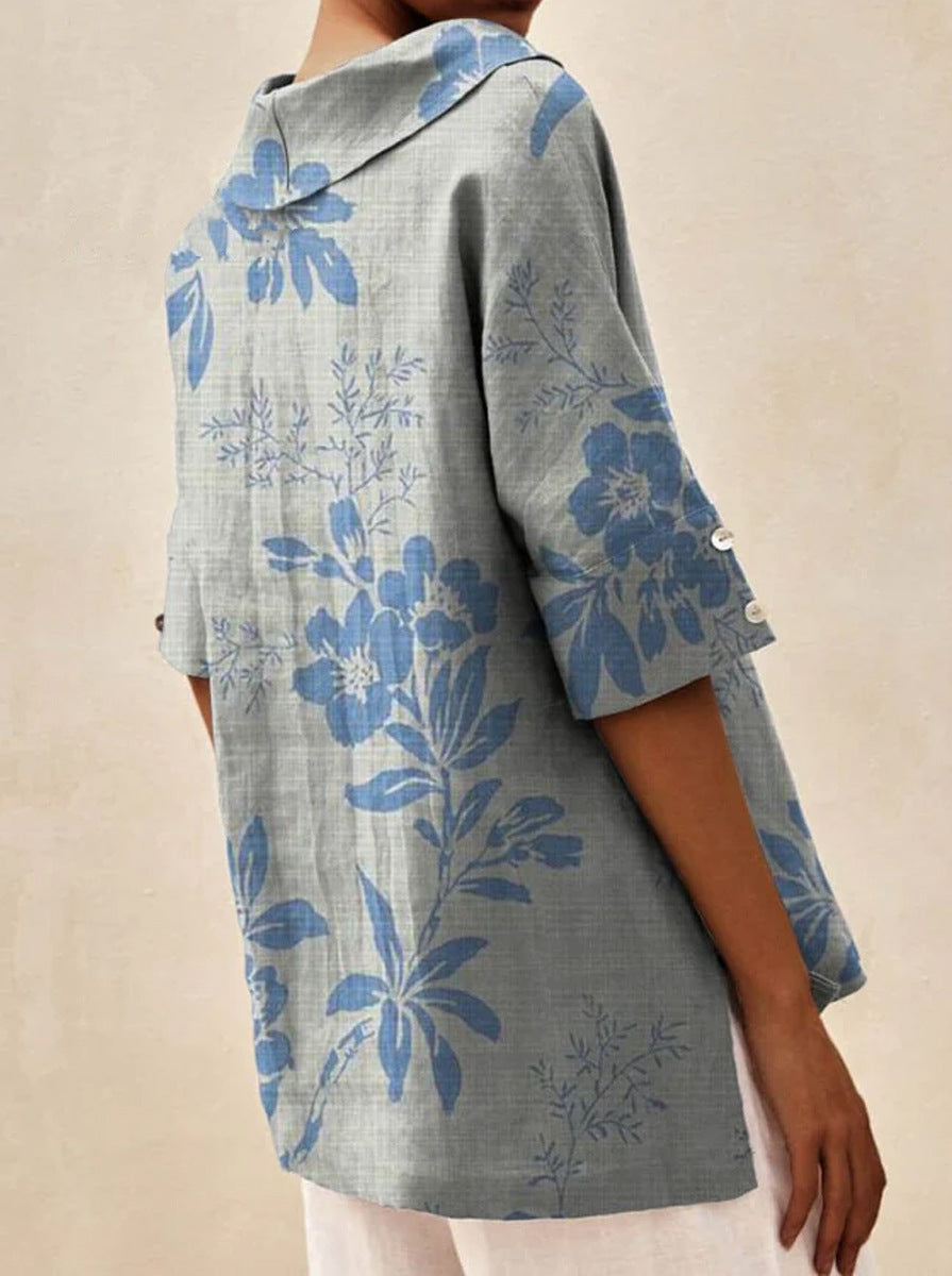 ANDREA | Stilvolles V-Ausschnitt-Top