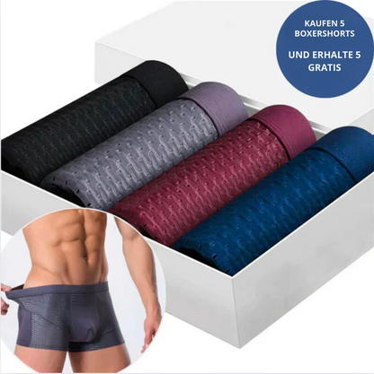 Bamboo™ - Boxershorts aus atmungsaktiven Fasern (5+5 FREE)