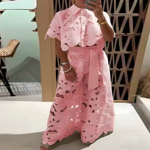 ALIA | Floral Lace Set