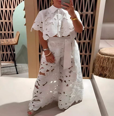 ALIA | Floral Lace Set