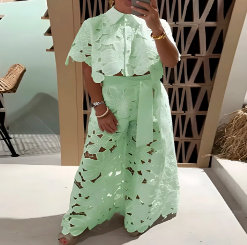 ALIA | Floral Lace Set