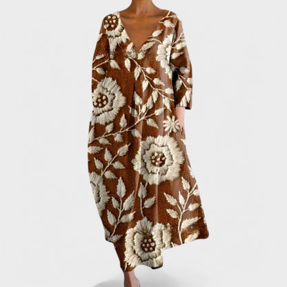 ANA – Kleid mit V-Ausschnitt