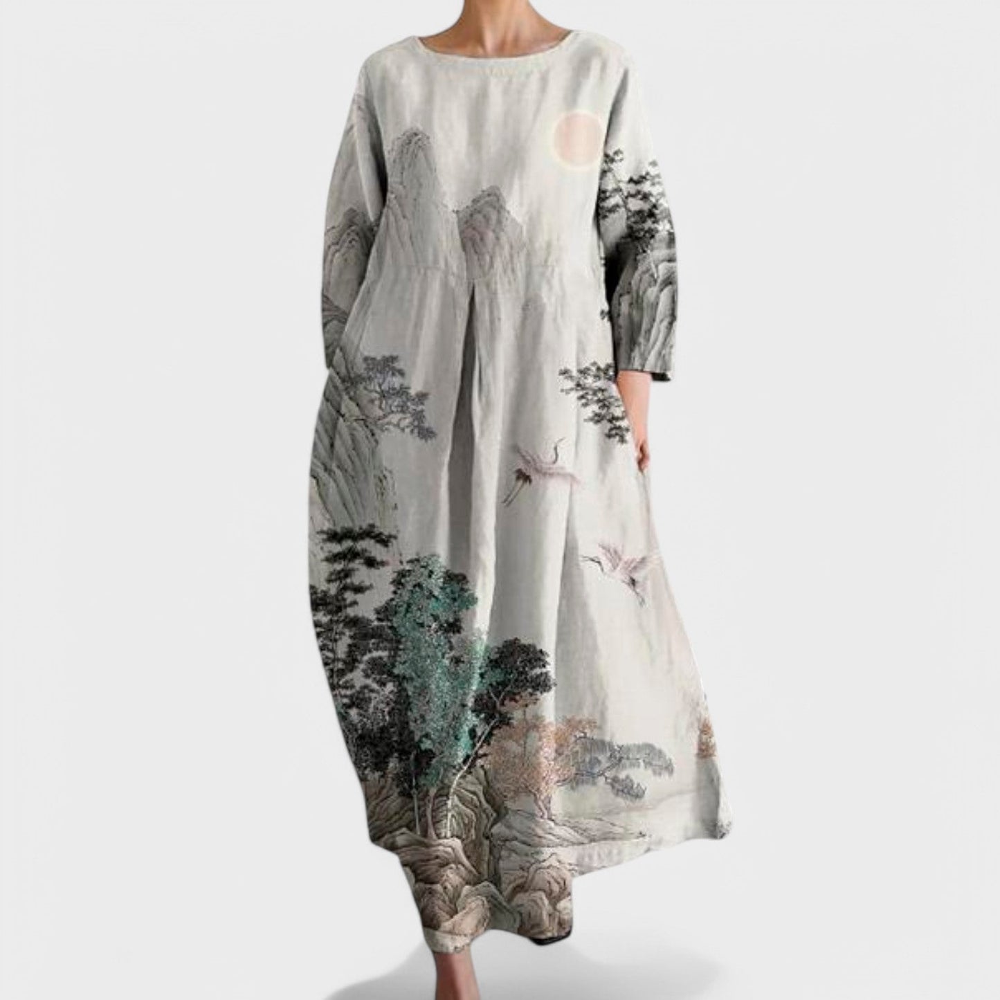 ANA – Kleid mit V-Ausschnitt