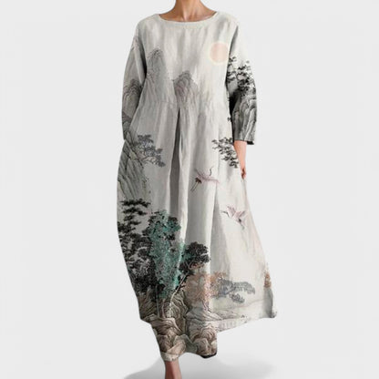 ANA – Kleid mit V-Ausschnitt