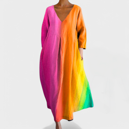 ANA – Kleid mit V-Ausschnitt