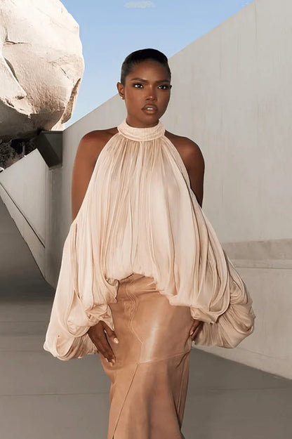 AMARA | Couture-Drapierung in fließender Seide